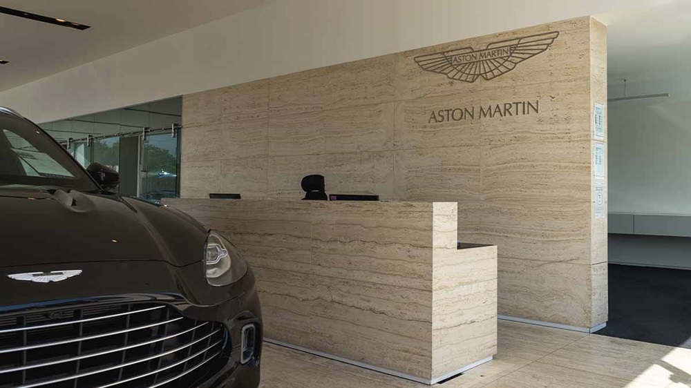 Aston Martin Western Avenue reception