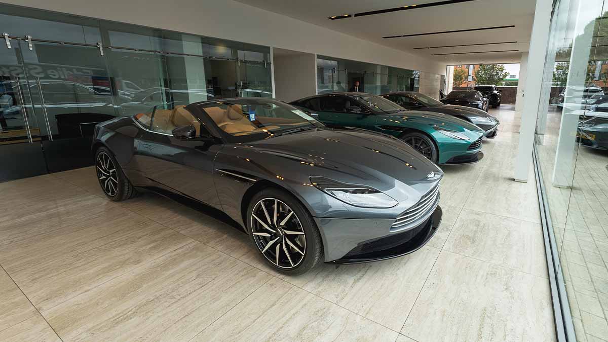 Aston Martin Western Avenue showroom