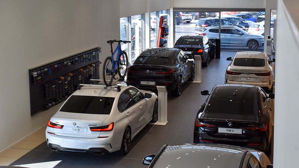 BMW Doncaster row of cars