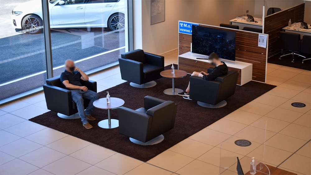 BMW Doncaster waiting area