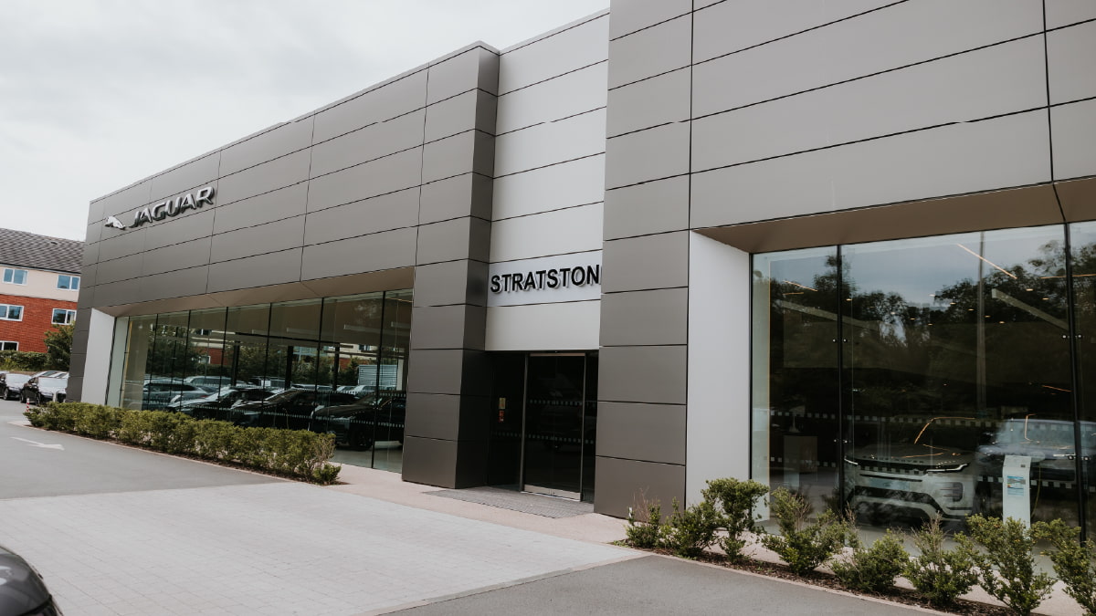 Jaguar Tonbridge Front Dealership Exterior