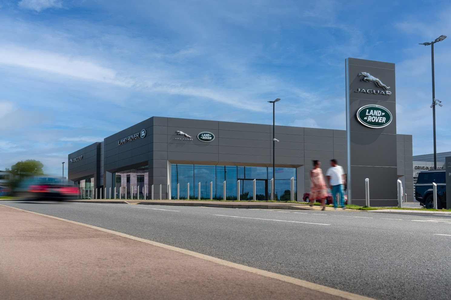 Land Rover Derby Exterior Dealership