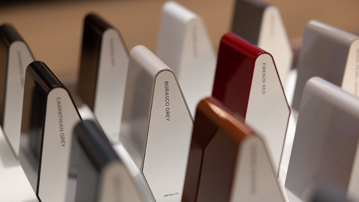 Land Rover Colour Samples