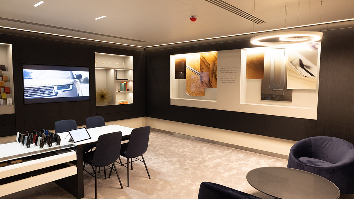 Land Rover Mayfair Interior Customer Lounge