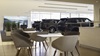 Cars inside the Land Rover Newcastle showroom