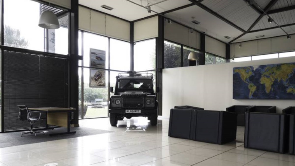 Inside the Land Rover Nottingham Service Centre