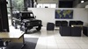 Waiting area inside of the Land Rover Nottingham Service Centre