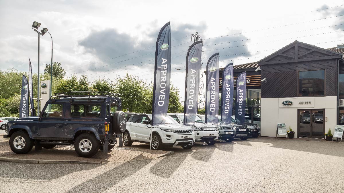 Land Rover Nottingham exterior.