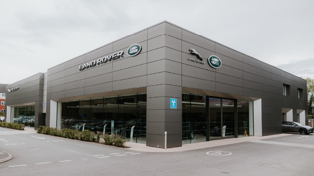 Land Rover Tonbridge Dealership Exterior