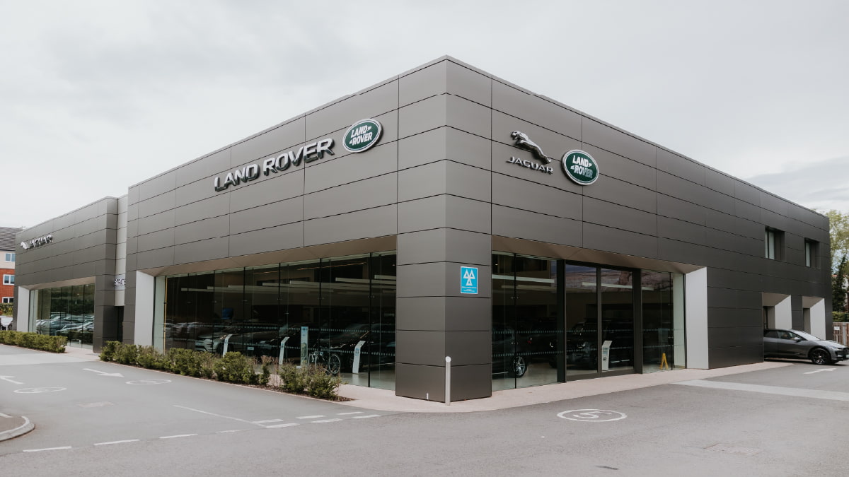 Land Rover Tonbridge Dealership Exterior