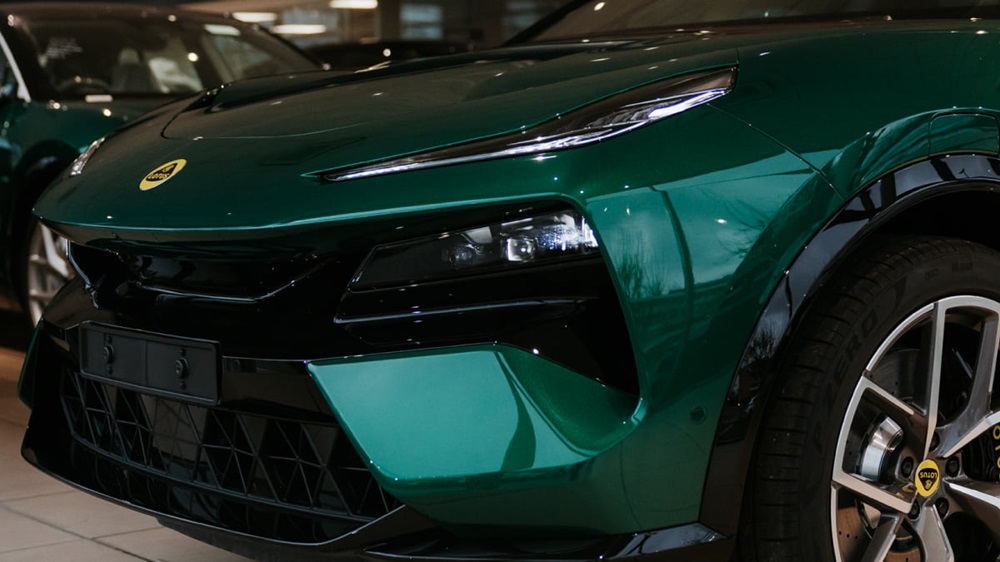 green Lotus Electre close up front