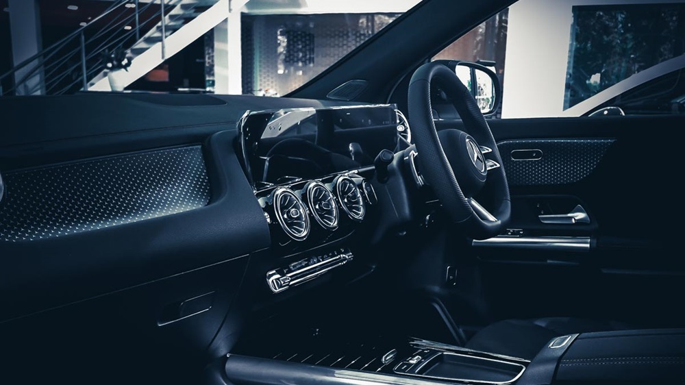 Mercedes-Benz vehicle interior