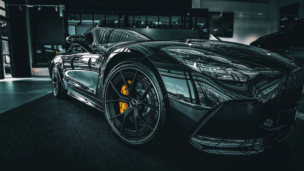 Mercedes-Benz AMG GT low angle