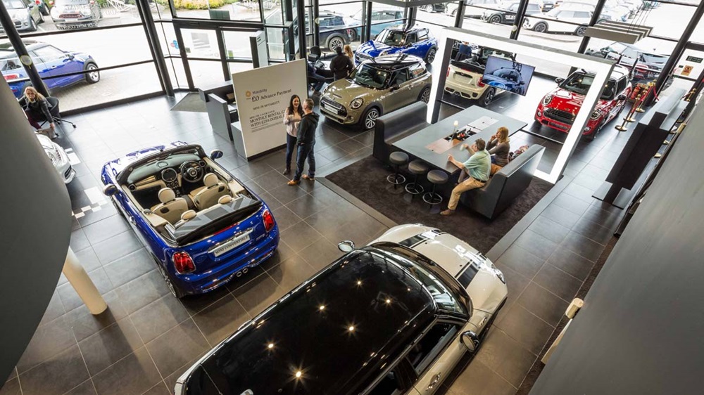 MINI Doncaster people in showroom