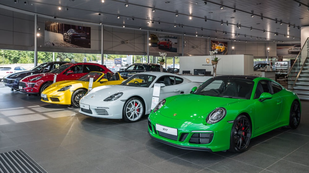 Porsche Wolves Showroom