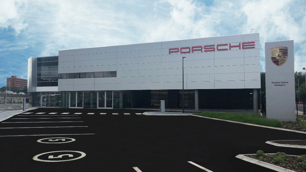 Porsche Centre Stockport Exterior
