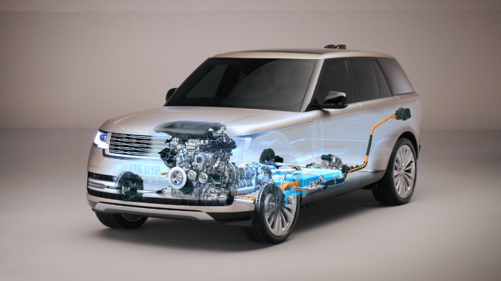 Range Rover Plug-in Hybrid Diagram