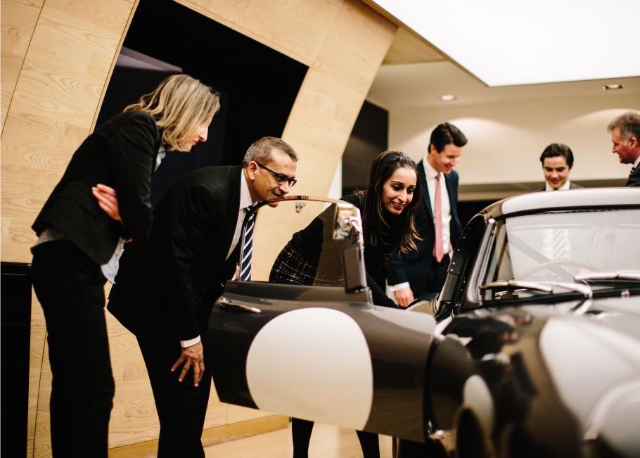 Stratstone's latest addition attracts a lot of attention from the Mayfair showroom team.