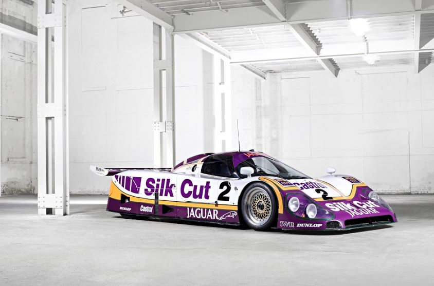 Jaguar XJR-9 side view.