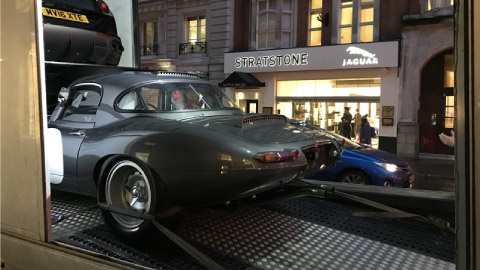 Jaguar E-Type at Berkeley Street