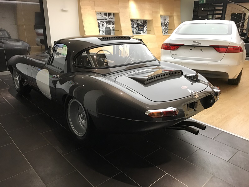Lightweight E-Type in the Boutique Basement on Berkeley Street.