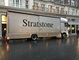 Stratstone Transporter arrives to collect the Lightweight E-Type.