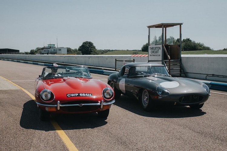 1 Series E-Type with Stratstone E-Type.