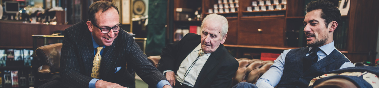 Simon Cundey, Norman Dewis and David Gandy.