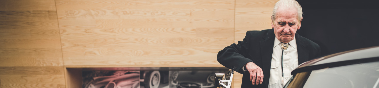 Former Jaguar Test Driver.