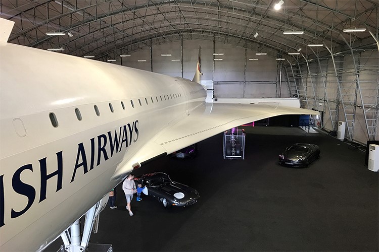 British Airways plane.