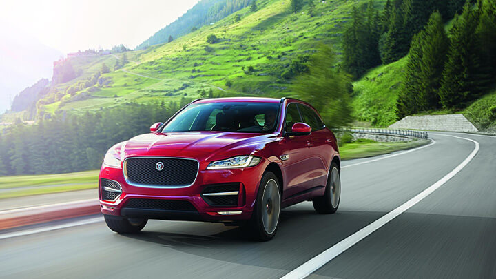 Jaguar F-PACE Driving