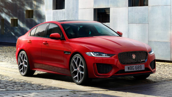 Jaguar XE Exterior, Front, Red