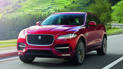Jaguar F-PACE Driving