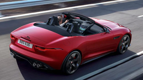 Jaguar F-TYPE Convertible, Exterior, Rear
