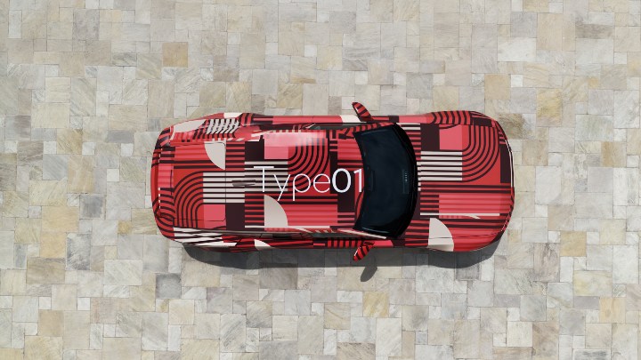 Jaguar Type 01 Drone Image From Above