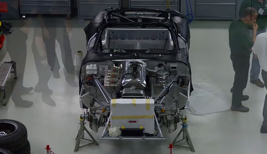 Building the Jaguar Lightweight E-Type.