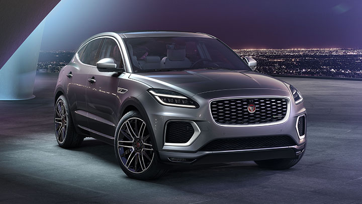 Grey Jaguar E-PACE Front Static