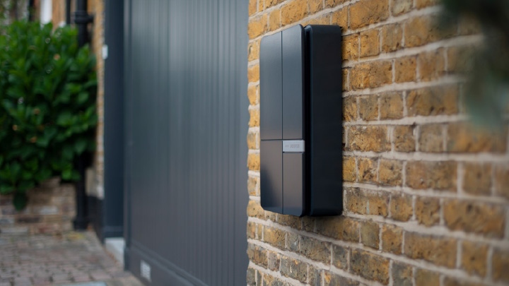 Black Andersen EV Land Rover Home Charger