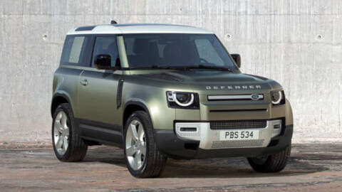 Land Rover Defender Exterior, Front