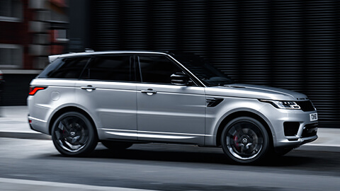 Range Rover Sport, Driving, Side Profile