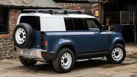 Land Rover Defender Hard Top Rear