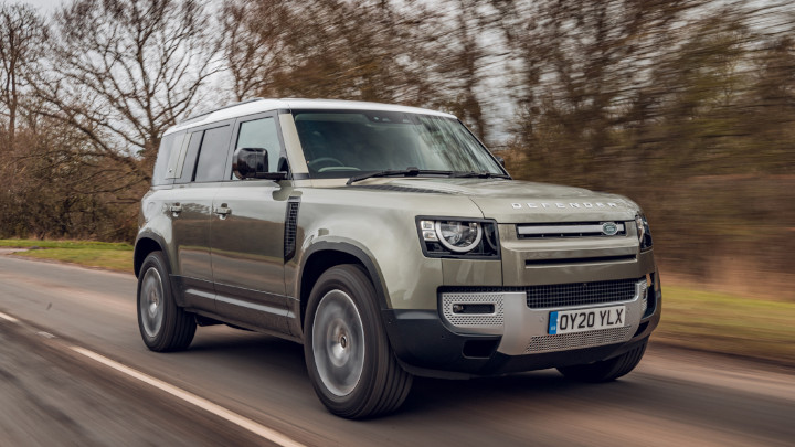 Land Rover Defender Exterior Front Driving