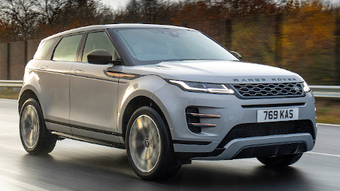 Range Rover Evoque PHEV Front Driving