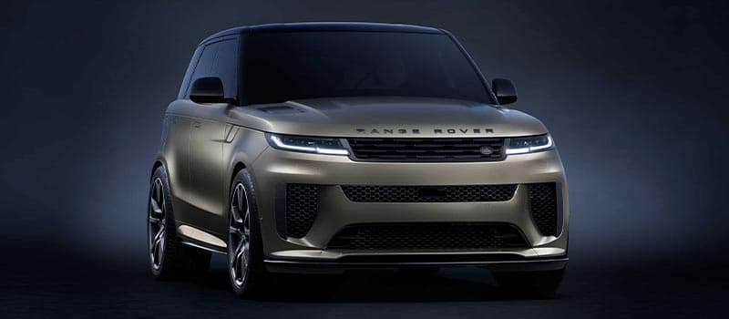 Range Rover Sport bronze studio shot