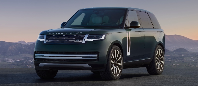 Range Rover Electric front static
