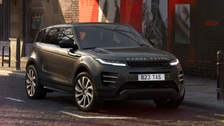 Black Range Rover Evoque Hoxton Edition Exterior Front