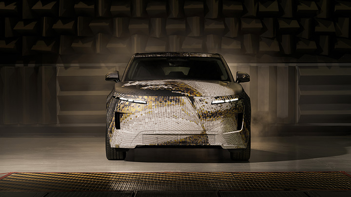 Range Rover GT Exterior Front in Studio