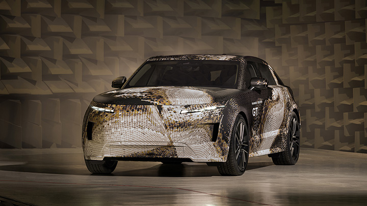 Range Rover GT Exterior Front Angled in Studio