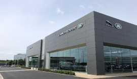 Land Rover Newcastle exterior.