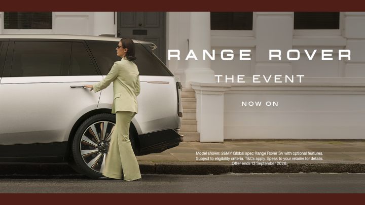 Woman Opening Passenger Door Of Range Rover Vehicle